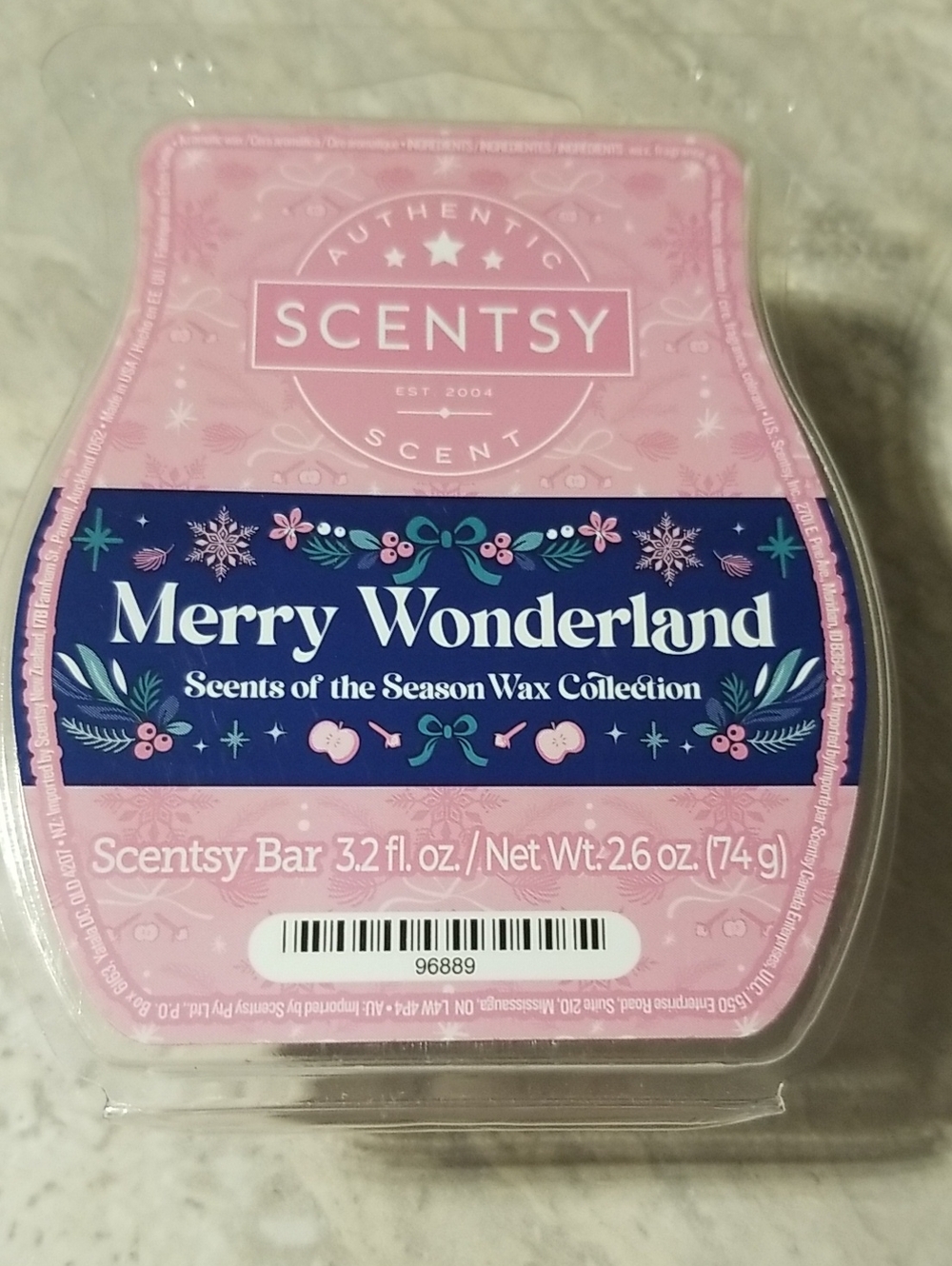 Scentsy Merry Wonderland Scentsy Bar New